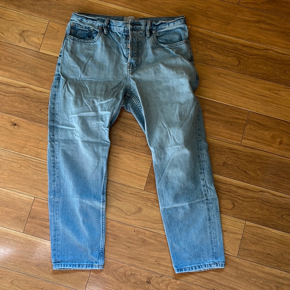 Everlane Women's Boyfriend Jeans - Light Blue